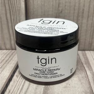 TGIN Miracle RepaiRx Curl Food Daily Moisturizer  Black Honey Coconut Oil 12 oz